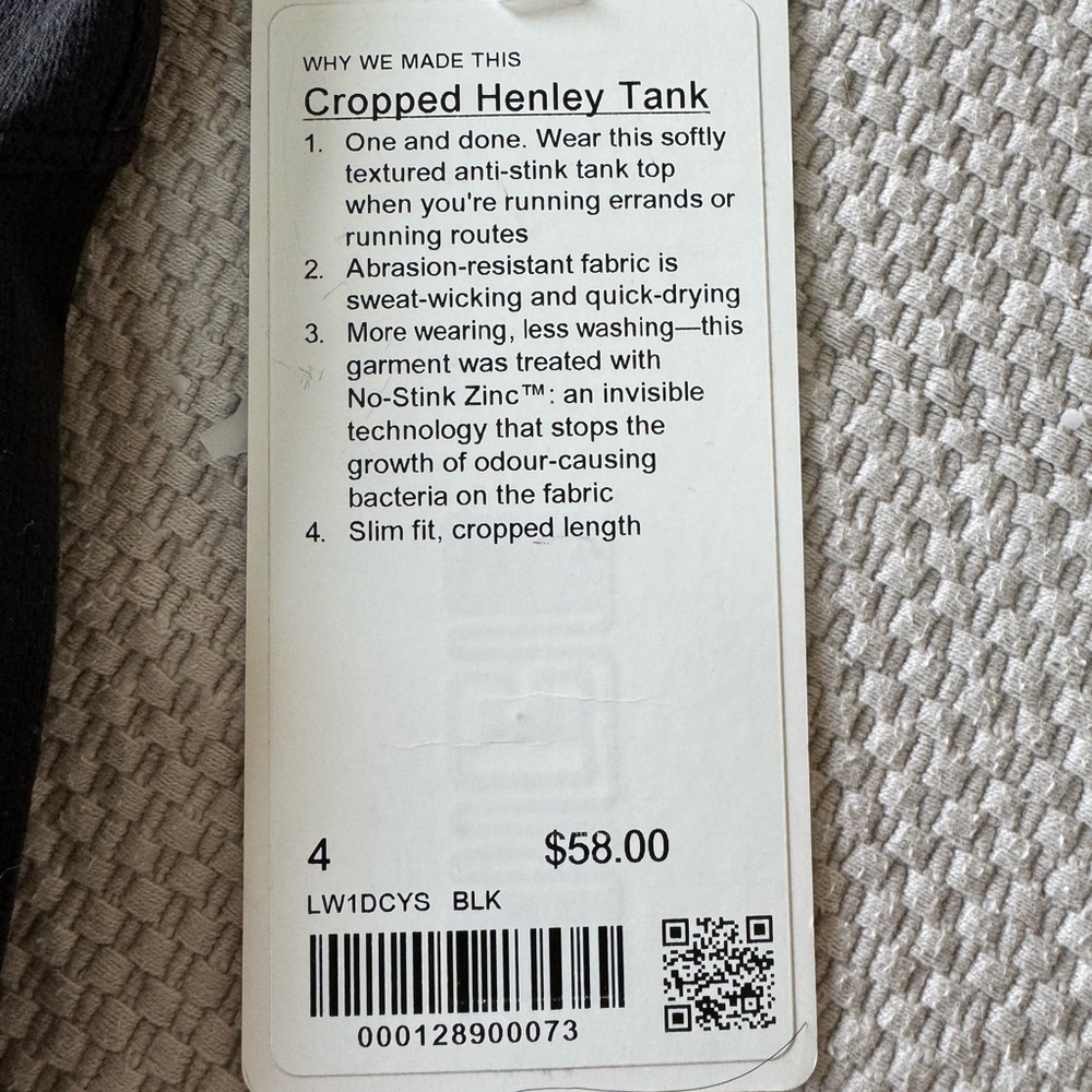 Lululemon crop top - Picture 3 of 4